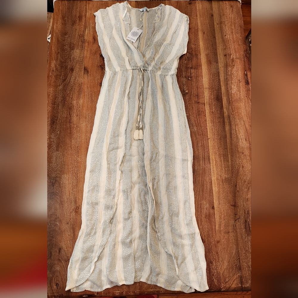 Blue Island Beach dress/cover up
